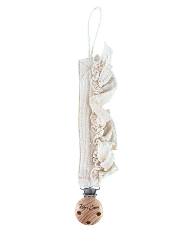 speenkoord ruffle creme