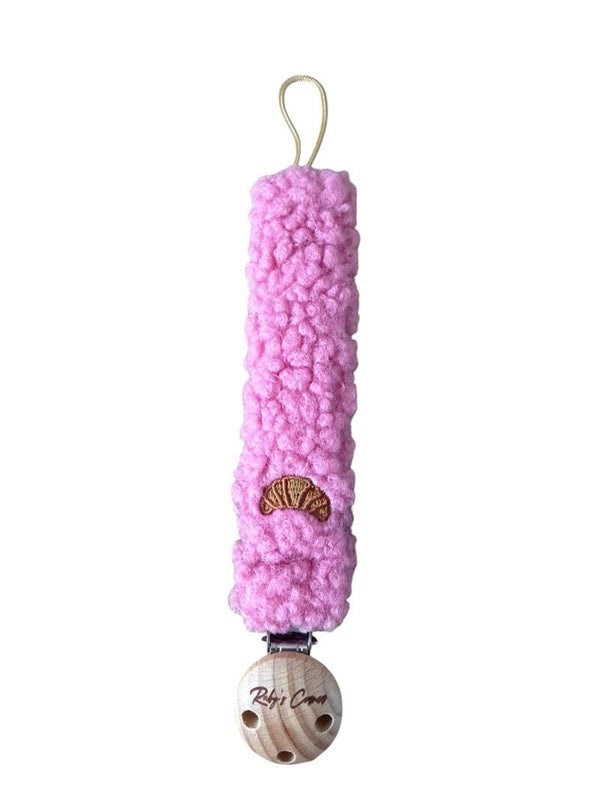 speenkoord croissant roze