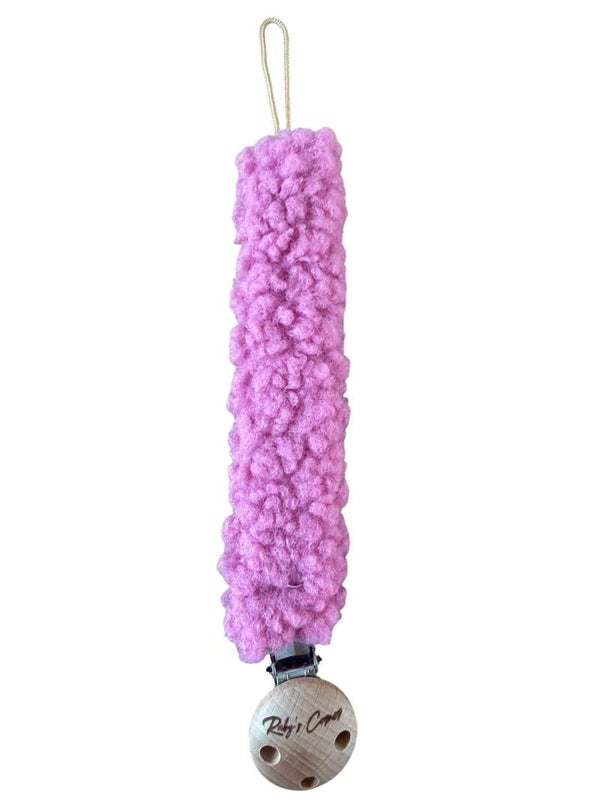 speenkoord teddy roze