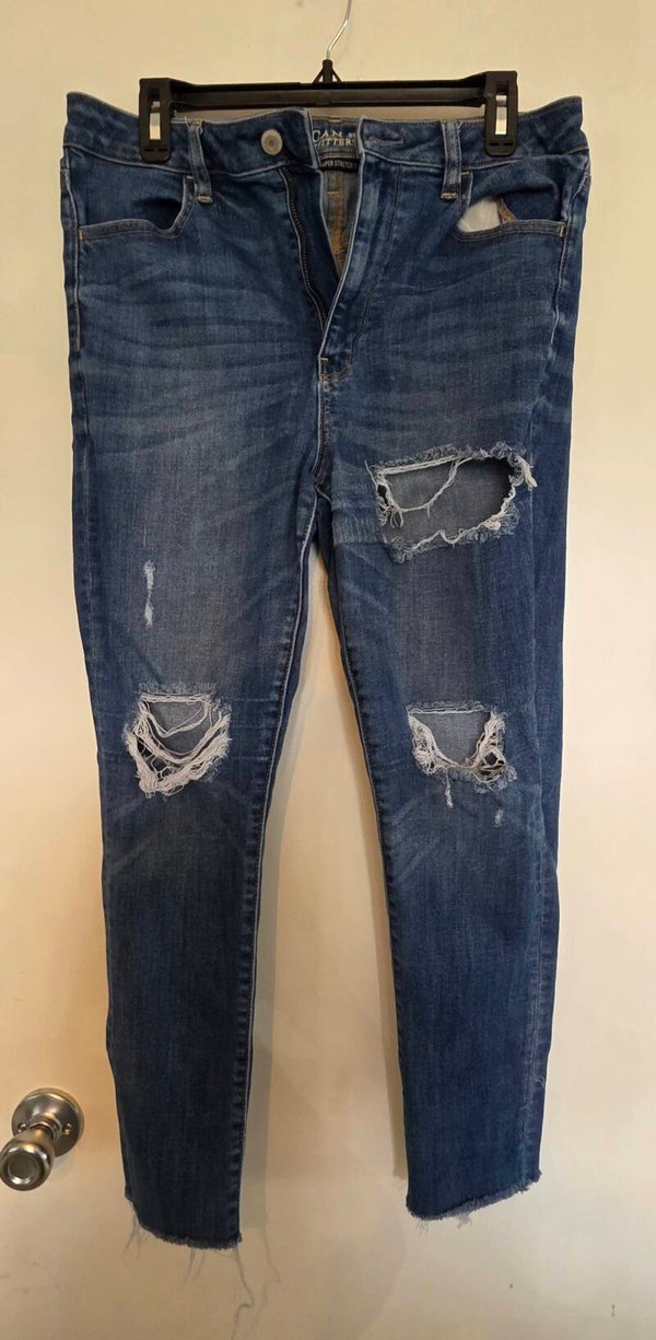 American Eagle Women's Super High Rise Super Super Stretch Jeggings Size 12