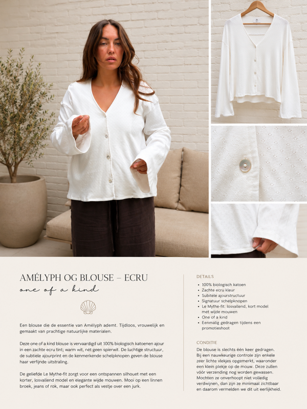 OG blouse - ecru