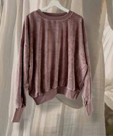 Campus sweater - mauve dream