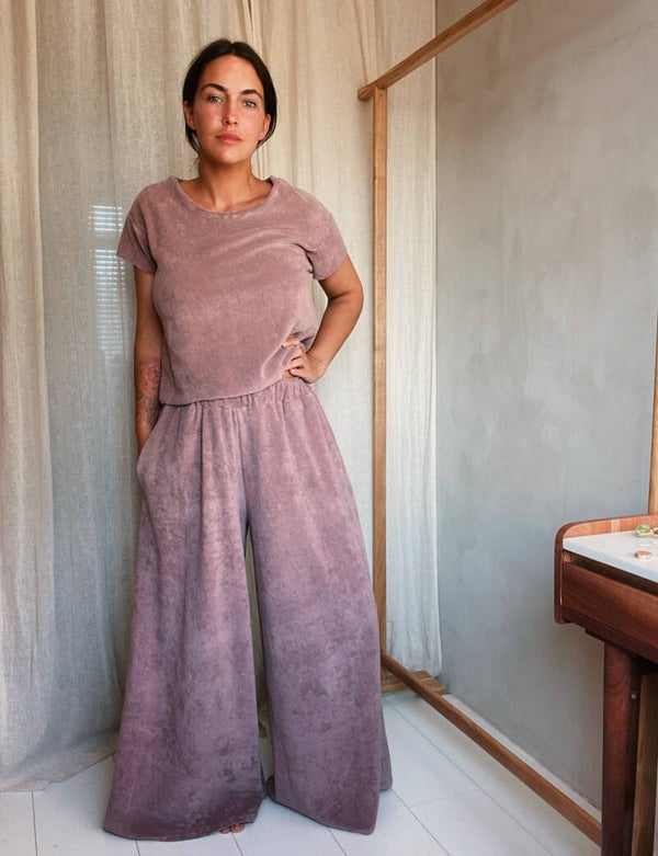 Aurora trousers - terry cloud