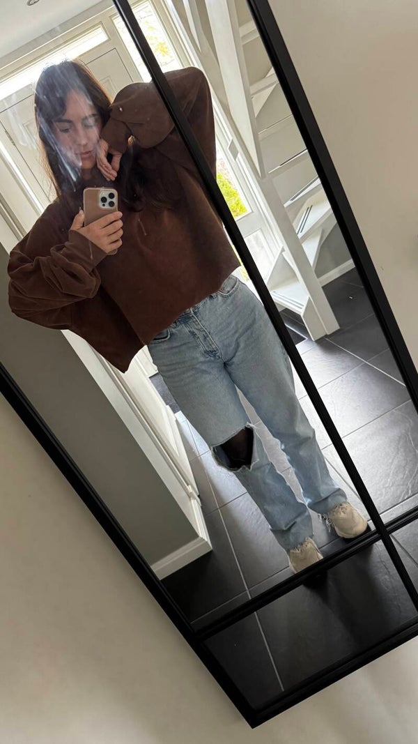 Campus sweater - teddy brown