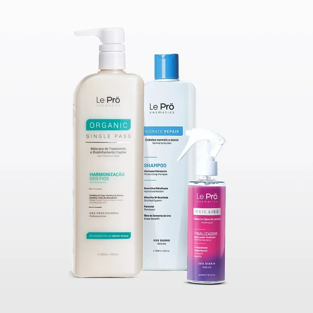 Kit lissage permanent organic à domicile
