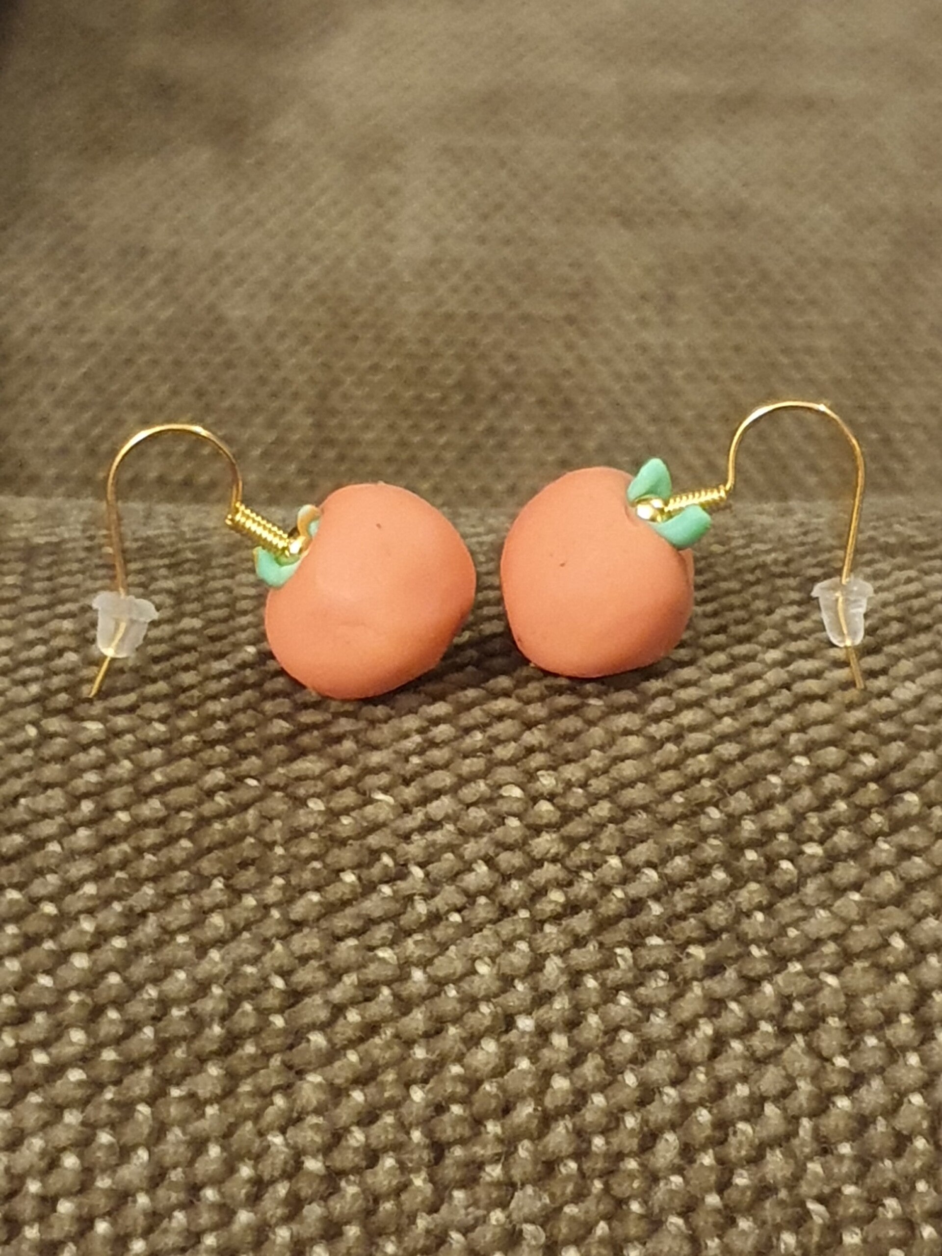 Orange Earrings