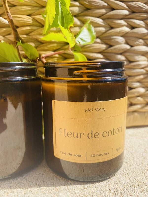 Bougie Fleur de coton