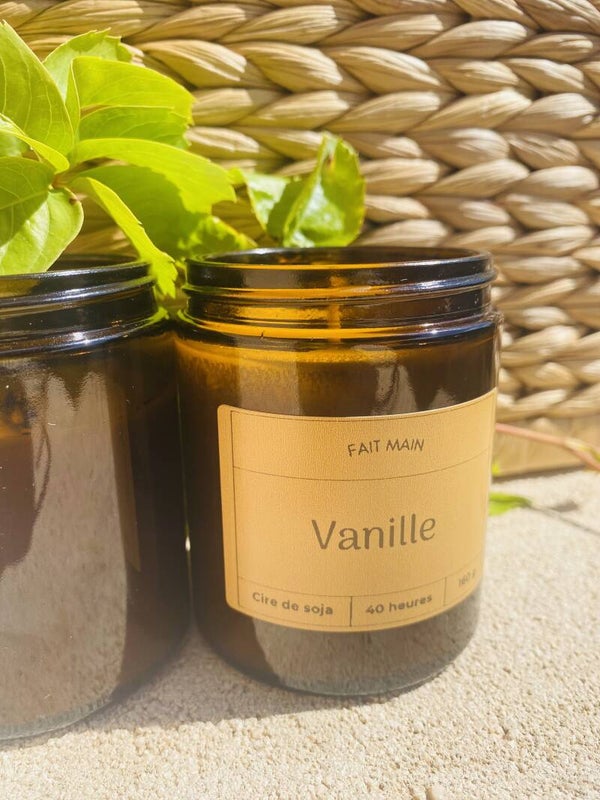Bougie Vanille des îles