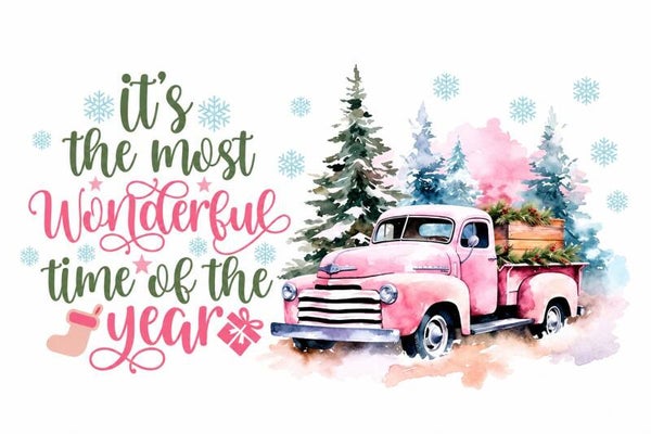 It's The Most Wonderful Time of the Year — 16 oz Acrylic Snow Globe Tumbler