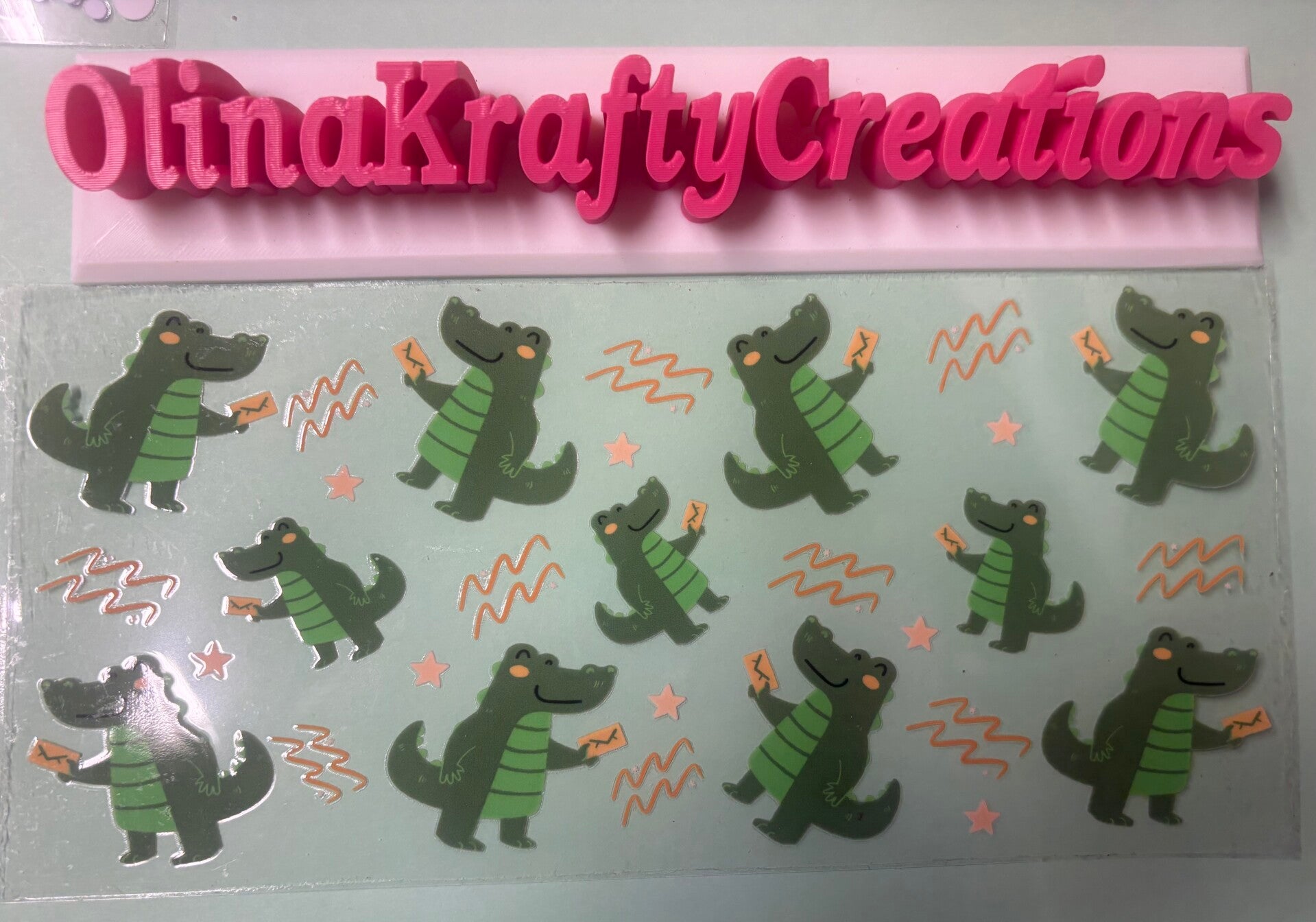 Kid's Cup Wraps - Alligators