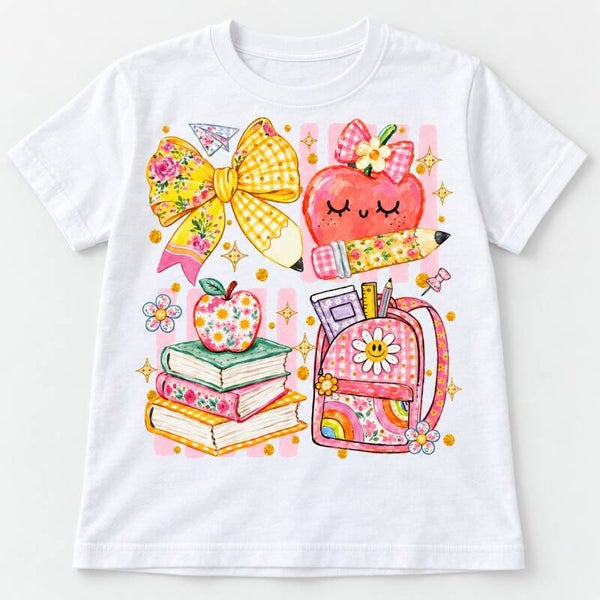 Bows, Books & Backpacks Youth Tee