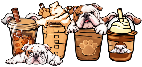 Bulldog Brew - Tumbler 16oz Acrylic Snow Globe Tumbler