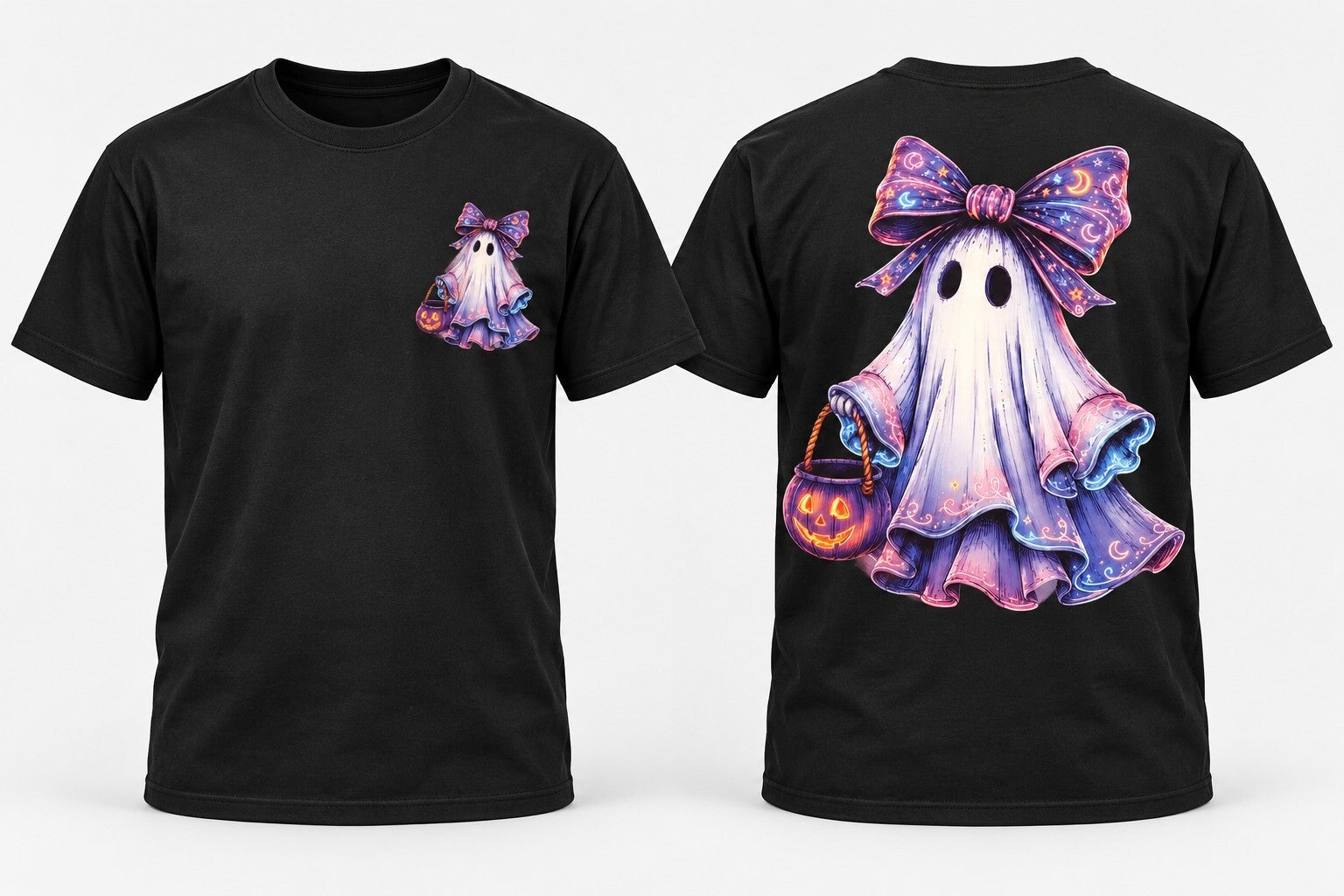 Celestial Bow Ghost Pocket & Back Tee