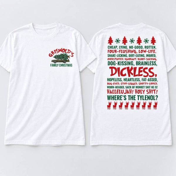Griswold’s Family Christmas — Front & Back Graphic Tee