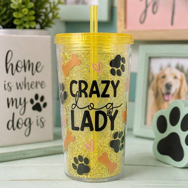 16oz Crazy Dog Lady