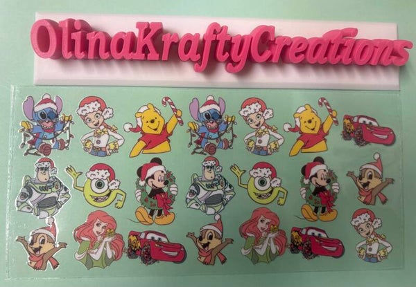 Kid's Cup Wraps - Christmas Characters
