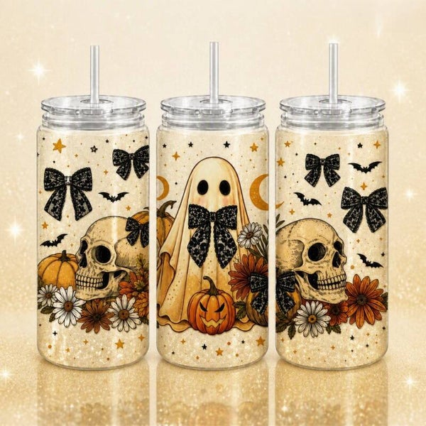 16oz Ghostly Garden Glam