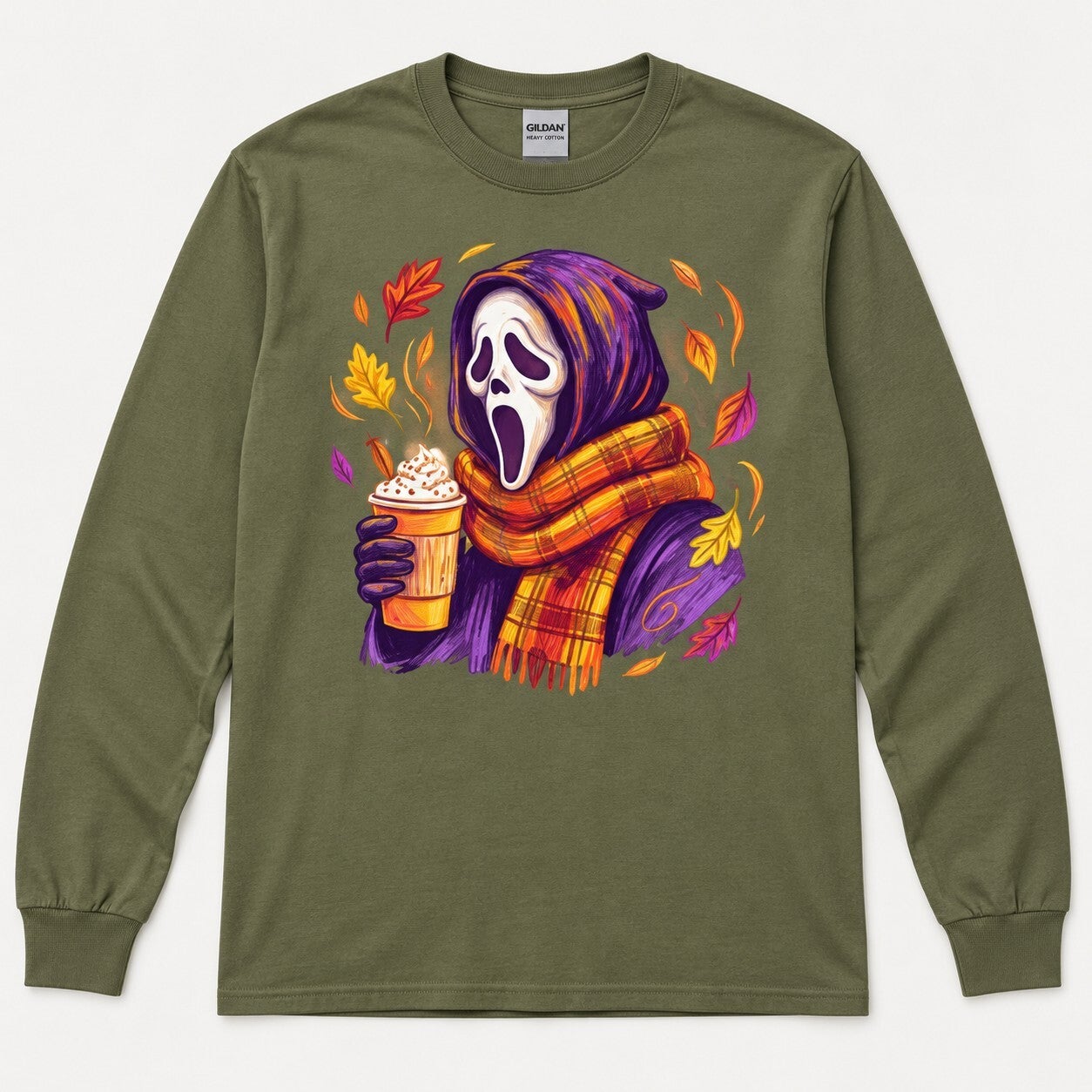 Ghostface Autumn Coffee Tee