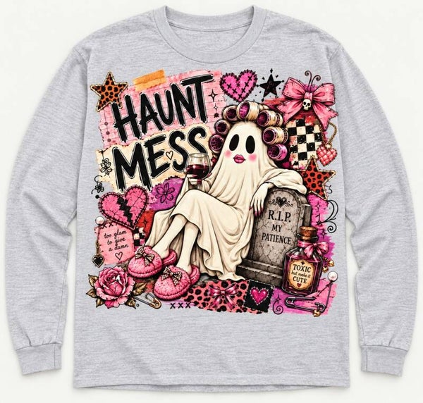 Haunt Mess Ghost Tee