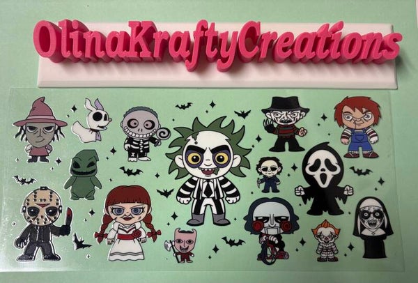 Kid's Cup Wraps - Scary