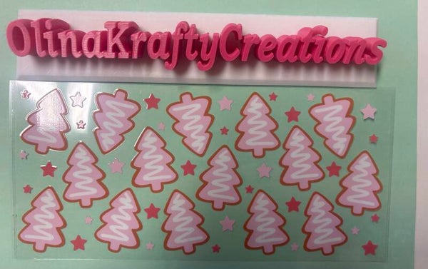 Pink Christmas Tree’s