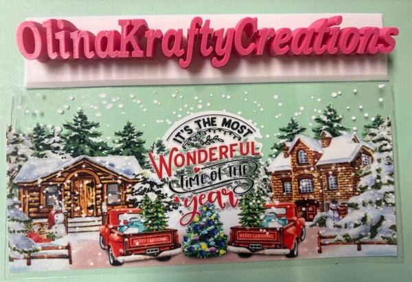Log Cabin It’s the most wonderful time of the year
