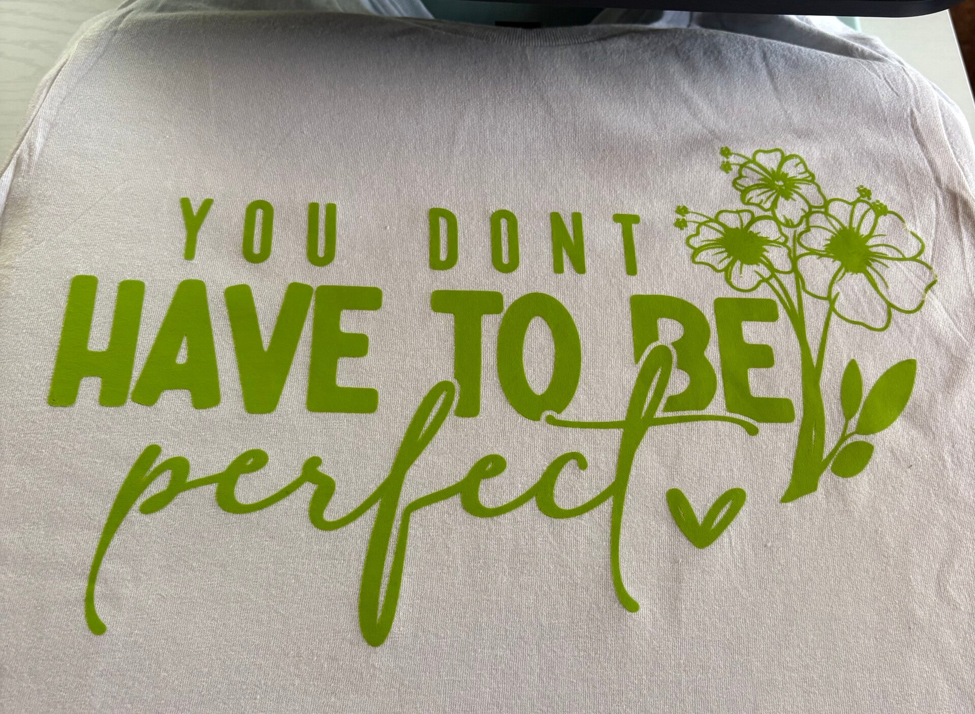 You Don’t Have to Be prefect