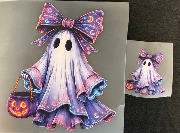 Colorful Ghost with pocket or I can add to the sleeve