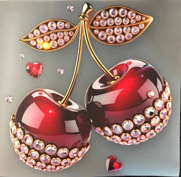 Rhinestones Cherries