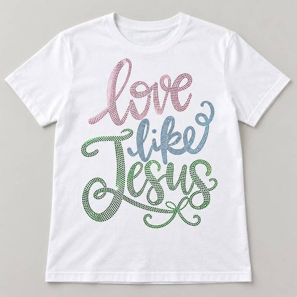 Love Like Jesus Spangle Tee