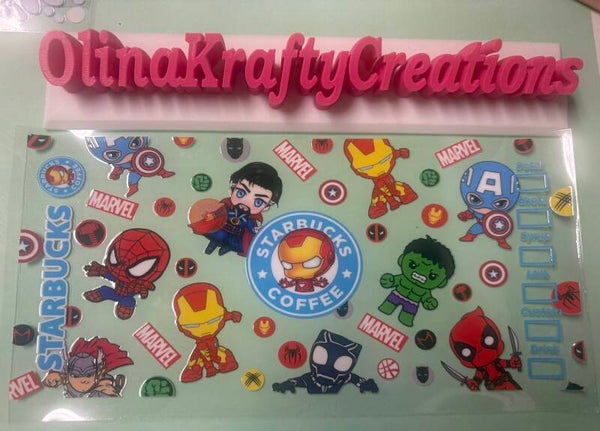 Kid's Cup Wraps - Marvel