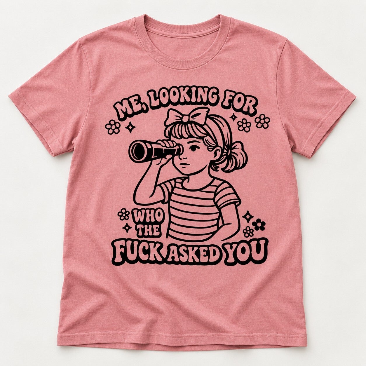 Who Asked You? Retro Tee