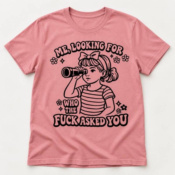 Who Asked You? Retro Tee