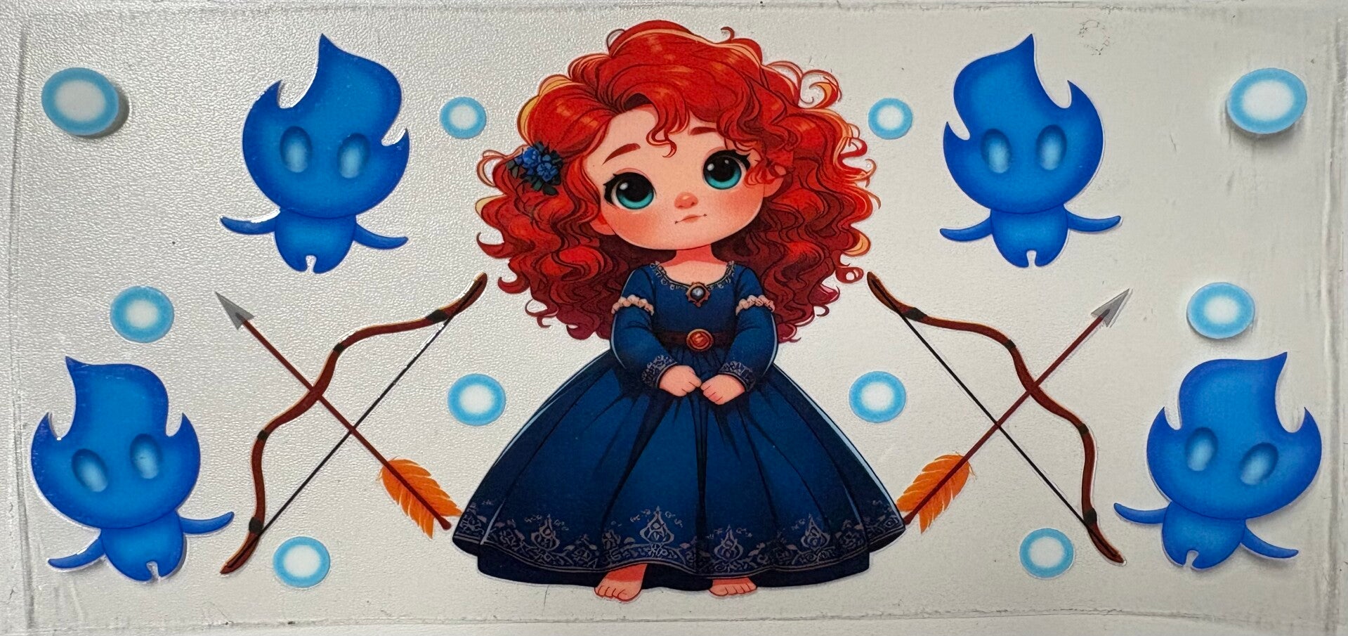 Merida’s Brave Spirit — 16 oz Acrylic Snow Globe Tumbler