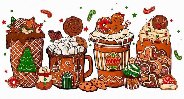 16oz Christmas Treats Snow Globe