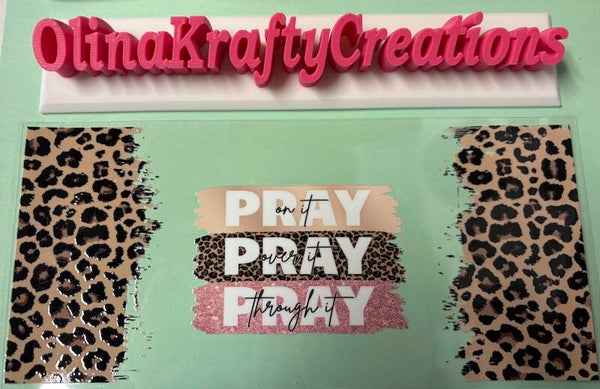 Pray on it - Pray over it - Pray through it