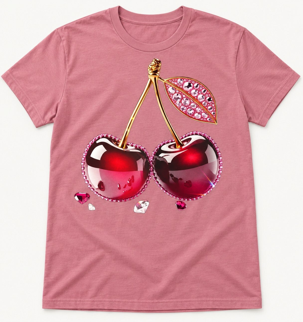 Ruby Jewel Cherries Tee