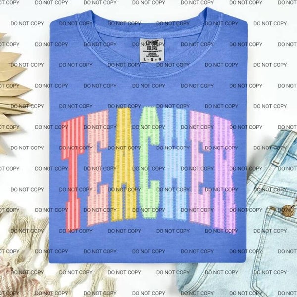 Teacher Muilt-Colors