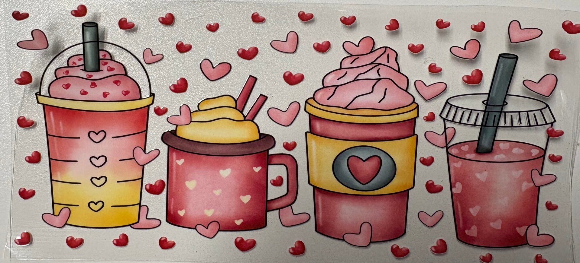 Sweetheart Café — 16 oz Acrylic Snow Globe Tumbler