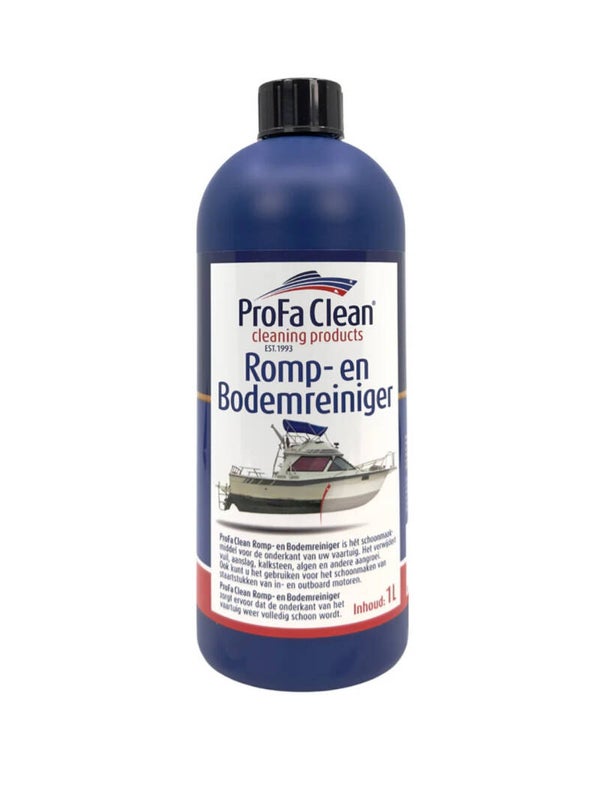 ProFa Clean Romp- en Bodemreiniger (1L) - Reinigt grondig en gemakkelijk uw onderwaterschip