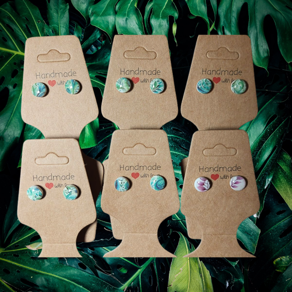 Puces motifs feuilles