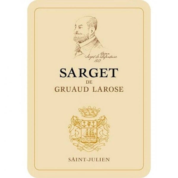 Château Gruaud Larose " Sarget " 2020 Saint Julien (2de wijn) 0,75L