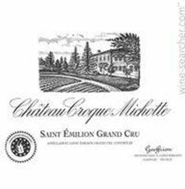 Château Croque Michotte 2015 Saint Emilion Grand Cru Bio 0,75L