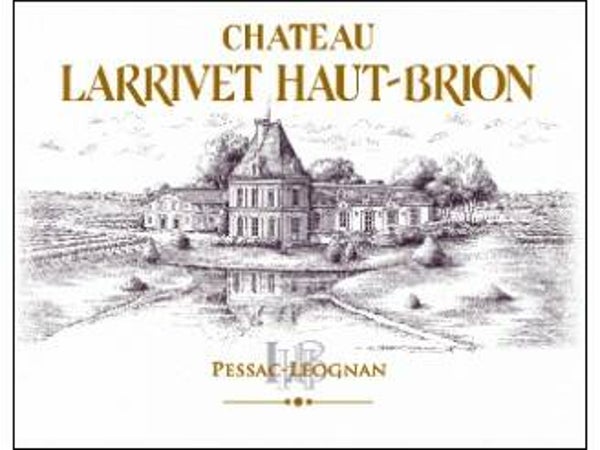 DOUBLE MAGNUM Château Larrivet Haut Brion 2018 Péssac Léognan - Grand Vin de Graves 3L