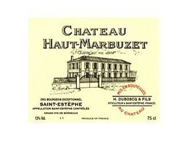 Château Haut Marbuzet 2022 Saint Estèphe 0,75L