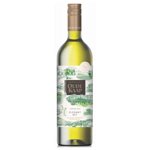 Oude Kaap - Semi Sweet "Elegant Wit" Zuid Afrika 0,75L