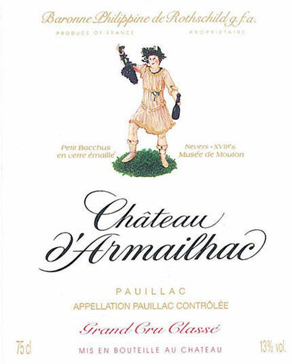 Château d'Armailhac 2019 Pauillac Grand Cru Classé - Baron Rothschild 0,75L