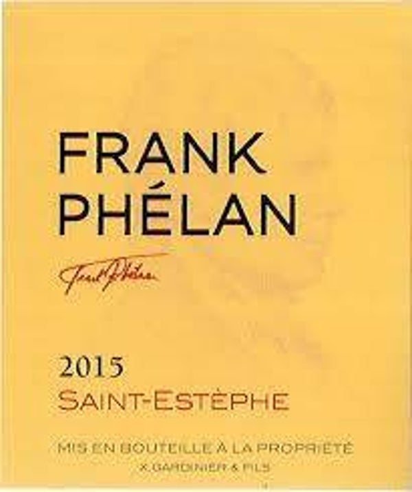 Frank Phélan 2019 Saint Estèphe 0,75L