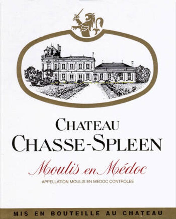 Château Chasse Spleen 2019 Moulis en Médoc 0,75L