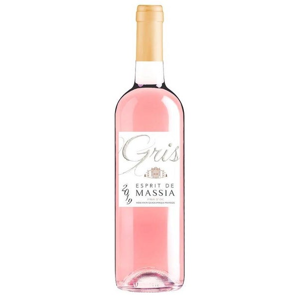 Rosé GRIS  " Esprit de Massia " 2025 Pays d'Oc 0,75L